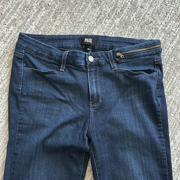 Paige Jolene Zip Skinny Jeans 32 - Picture 2 of 6